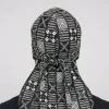 Durag / Du-rag / Do-rag / Bandana - Unisex - Zwarte X mud
