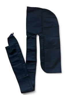 Durag / Du-rag / Do-rag / Bandana - Unisex - Zwarte katoen