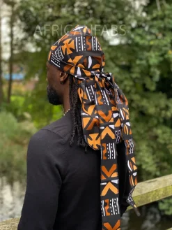 Durag / Du-rag / Do-rag / Bandana - Unisex - Bruine mud