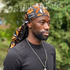 Durag / Du-rag / Do-rag / Bandana - Unisex - Bruine mud