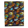 Fat Quarter Afrikaanse Wax Print Stof - Bruin Multicolor FTQ 8728 - Quilt & Patchwork (45 x 57 cm / 18 x 22 inch)