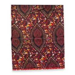 Fat Quarter Afrikaanse Wax Print Stof - Bruin FTQ 8723 - Quilt & Patchwork (45 x 57 cm / 18 x 22 inch)