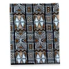 Fat Quarter Afrikaanse Wax Print Stof - Bruin Beige FTQ 8720 - Quilt & Patchwork (45 x 57 cm / 18 x 22 inch)