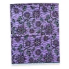 Fat Quarter Afrikaanse Wax Print Stof - Paars FTQ 8713 - Quilt & Patchwork (45 x 57 cm / 18 x 22 inch)