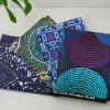 4 Fat quarters - Blauw Mix Quiltstoffen / Patchwork stoffen - Afrikaanse print stof