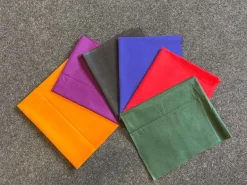 6 Fat quarters - Effen kleuren mix Quiltstoffen / Patchwork stoffen