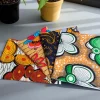 4 Fat quarters - Multicolor mix Quiltstoffen / Patchwork stoffen - Afrikaanse print stof
