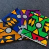4 Fat quarters - Samakaka Quiltstoffen / Patchwork stoffen - Afrikaanse print stof