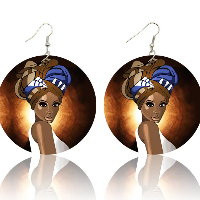 Glow Girl - Afrikaanse oorbellen