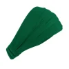 Groene Haarband / Hoofdband - Stretch Stof - Yoga / Sport / Casual - Unisex Volwassenen