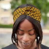 Haarband / Hoofdband in Afrikaanse print - Bronze Vlisco