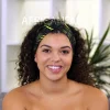Haarband / Hoofdband in Afrikaanse print - Volwassenen - Groen / paars VLISCO