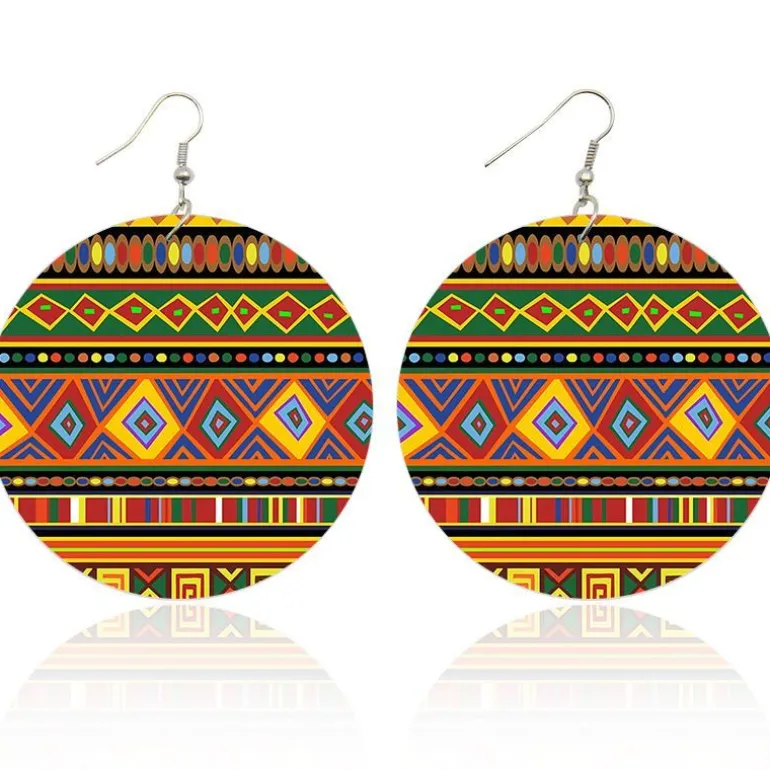 Happy tribals - Afrikaanse oorbellen