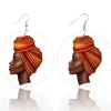 Headwrap Lady - Afrikaanse oorbellen