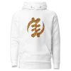 Hoodie - Unisex - Adinkra kente print D025 (Hoodie in meerdere kleuren beschikbaar)