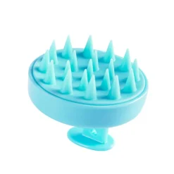 Hoofdhuidmassager - siliconen haarborstel - hoofdhuidborstel - massageborstel - hoofdmassager - Lichtblauw