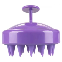 Hoofdhuidmassager - siliconen haarborstel - hoofdhuidborstel - massageborstel - hoofdmassager - Paars