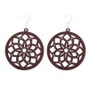 Houten Oorbellen | Starflower