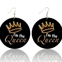 I'm the Queen - Afrikaanse oorbellen