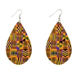 Kente - Afrikaanse oorbellen