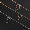 Ketting / halsketting / hanger - Afrikaans continent - Goud