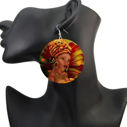 Lady with Style - Afrikaanse oorbellen