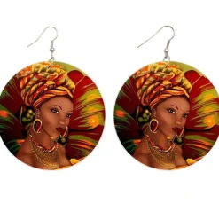 Lady with Style - Afrikaanse oorbellen