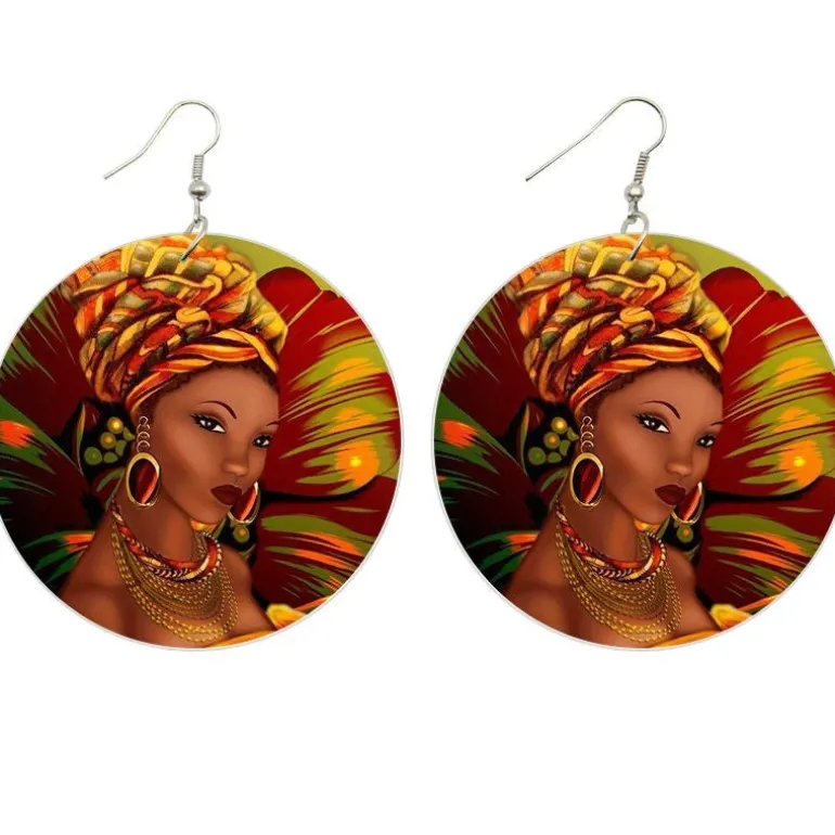 Lady with Style - Afrikaanse oorbellen