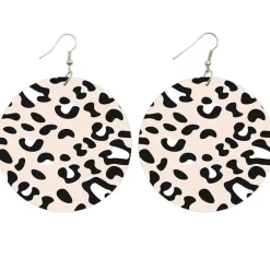 Leopard print - Afrikaanse oorbellen