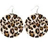 Leopard print - Afrikaanse oorbellen