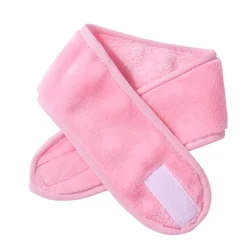 Make-up Haarband / Terry stof Spa hoofdband - Roze