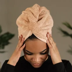 Microfiber Hair Towel - Hoofdhanddoek voor je haar - Misty Rose