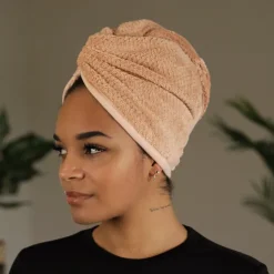 Microfiber Hair Towel - Hoofdhanddoek voor je haar - Misty Rose