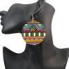 Mystic patterns - Afrikaanse oorbellen