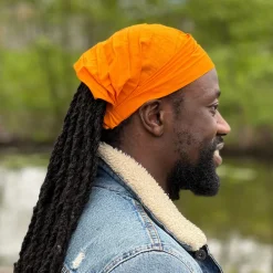 Oranje Haarband / Oranje Hoofdband - Unisex Volwassenen