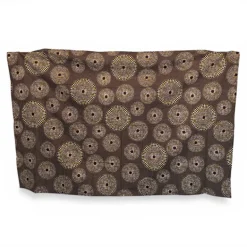 Sarong / pareo / pangi katoen - Strandkleding wikkelrok / omslagdoek / baby wrap - Beige - Water well ring