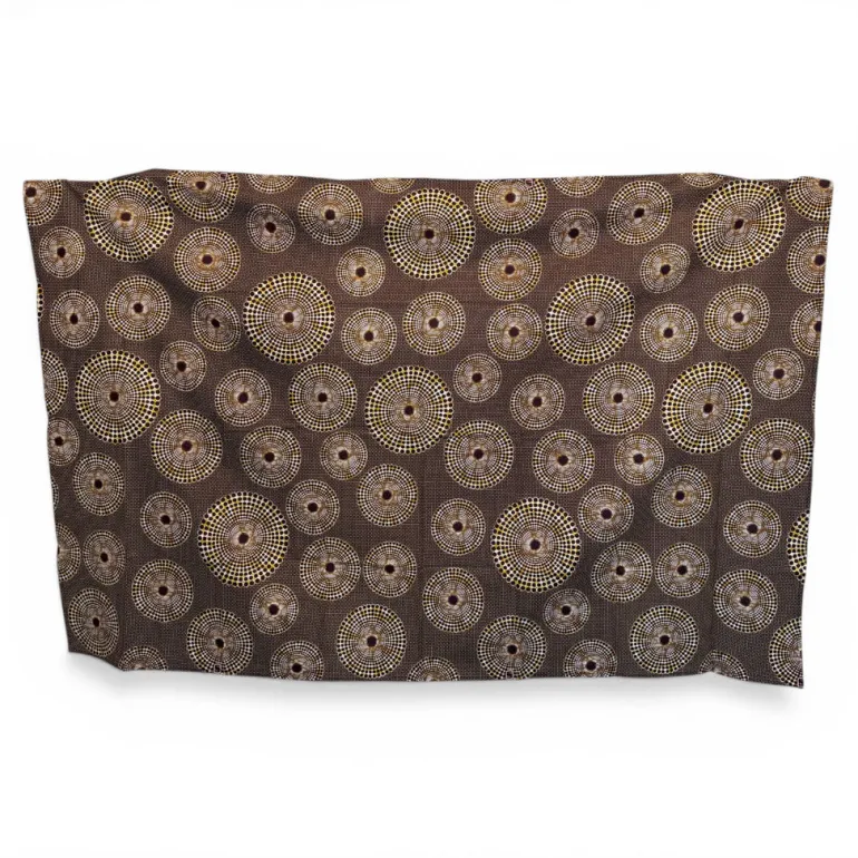 Sarong / pareo / pangi katoen - Strandkleding wikkelrok / omslagdoek / baby wrap - Beige - Water well ring