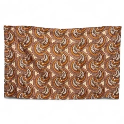 Sarong / pareo / pangi katoen - Strandkleding wikkelrok / omslagdoek / baby wrap - Beige Feather