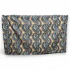 Sarong / pareo / pangi katoen - Strandkleding wikkelrok / omslagdoek / baby wrap - Beige Blauwe Feather