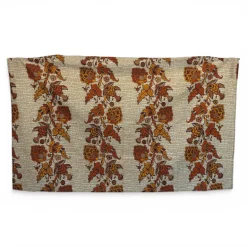 Sarong / pareo / pangi katoen - Strandkleding wikkelrok / omslagdoek / baby wrap - Beige / gele bloem