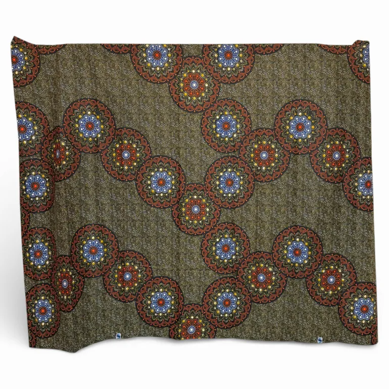 Sarong / pareo / pangi katoen - Strandkleding wikkelrok / omslagdoek / baby wrap - Oranje Dotted Print