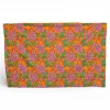 Sarong / pareo / pangi katoen - Strandkleding wikkelrok / omslagdoek / baby wrap - Oranje Roze Floral Vines