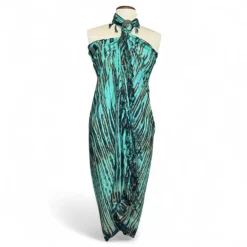 Sarong / pareo - Strandkleding wikkelrok - Groen