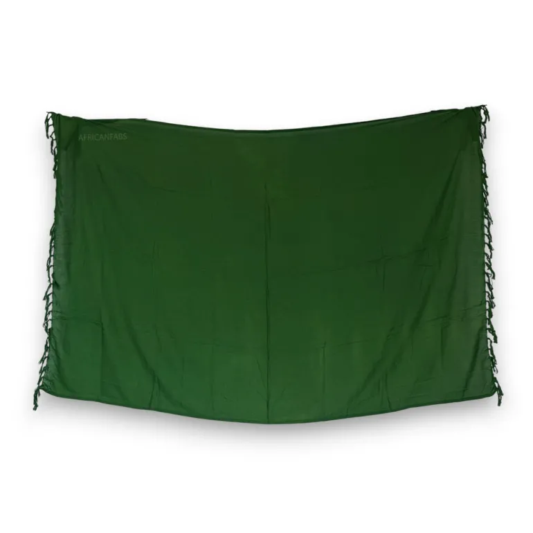 Sarong / pareo - Strandkleding wikkelrok - Groen