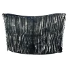 Sarong / pareo - Strandkleding wikkelrok - Zwart X