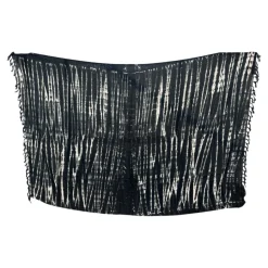 Sarong / pareo - Strandkleding wikkelrok - Zwart X