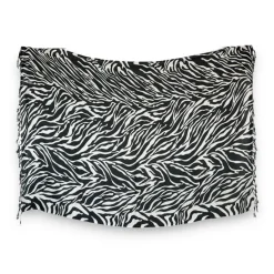 Sarong / pareo - Strandkleding wikkelrok - Zwart / wit