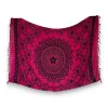 Sarong / pareo - Strandkleding wikkelrok - Roze mandala