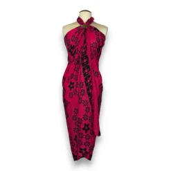 Sarong / pareo - Strandkleding wikkelrok - Roze mandala