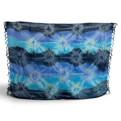 Sarong / pareo - Strandkleding wikkelrok - Blauw Navy Tie Dye Ocean